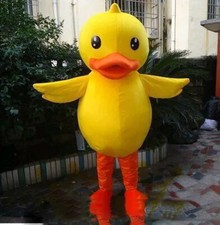 Big yellow duck costume Fancy dress Adult Size Suits - mascot Customizable