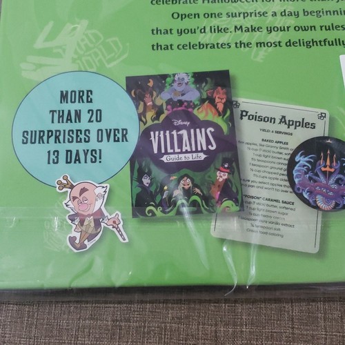Disney Villains 13 Tage Halloween Countdown Kalender - Neu - Bild 3 von 3
