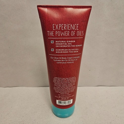 Bath & Body Works Ginger & Cardamom Olive Oil Body Cream 8 oz New - Picture 2 of 2