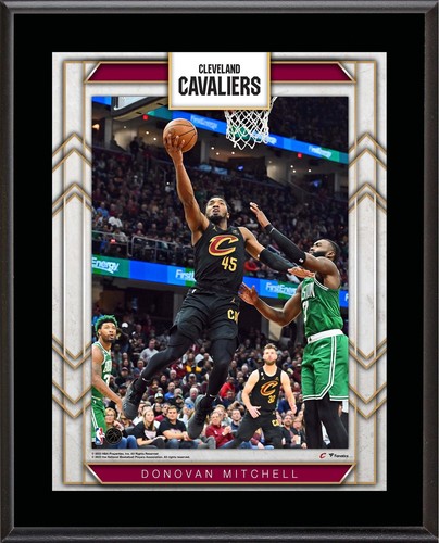 Donovan Mitchell Cleveland Cavaliers 10.5" x 13" Sublimated Player Plaque