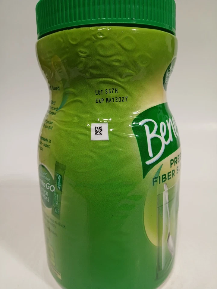 Suplemento de fibra prebiótica Benefiber, 125 porciones, 17,6 oz, BB05/27 Foto 4 de 4