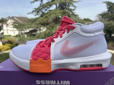 Nike LeBron Witness 8 Dunkin Donuts White/Red/Orange Men's