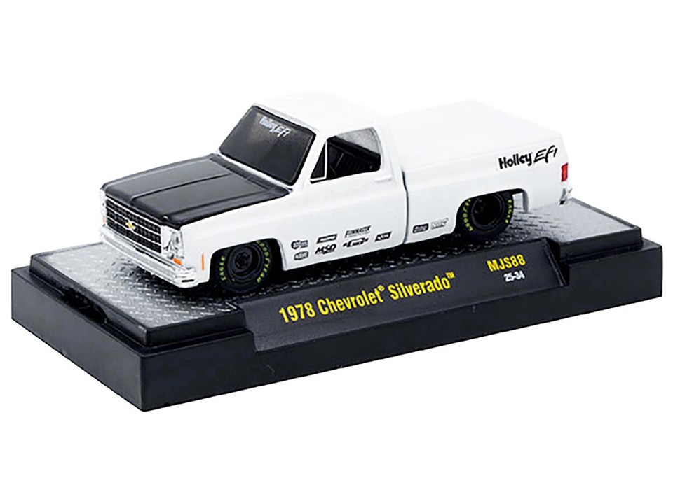 M2 Machines Holley Efi 1978 Chevrolet Silverado Blanco Blanco | Meses sin interés M2 Machines Holley Efi 1978 Chevrolet Silverado Blanco Blanco | Meses sin interés