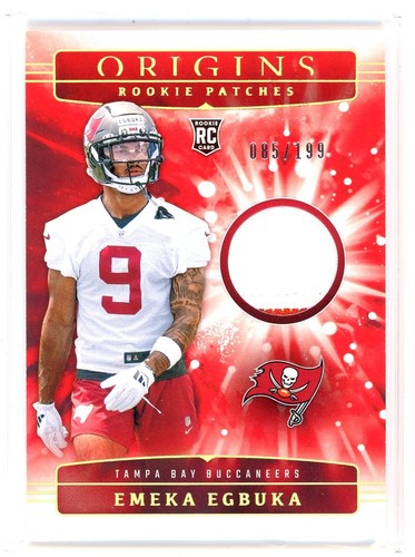 2025 Panini Origins Emeka Egbuka RC Patch Relic #85/199 (SB)
