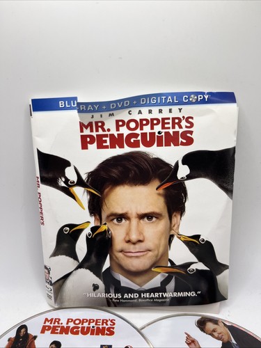 Mr. Popper's Penguins (Blu-ray / DVD / Digital Copy) Disc / Cover Art Only - Picture 2 of 6