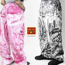 FB COUNTY TATTED UP PRINTED HEAVYWEIGHT FLEECE SWEATPANTS FBCOUNTY CASUAL