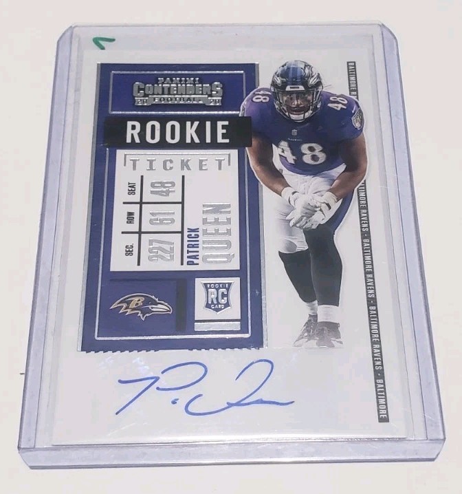 2020 Contenders Rookie Ticket Patrick Queen Auto #151