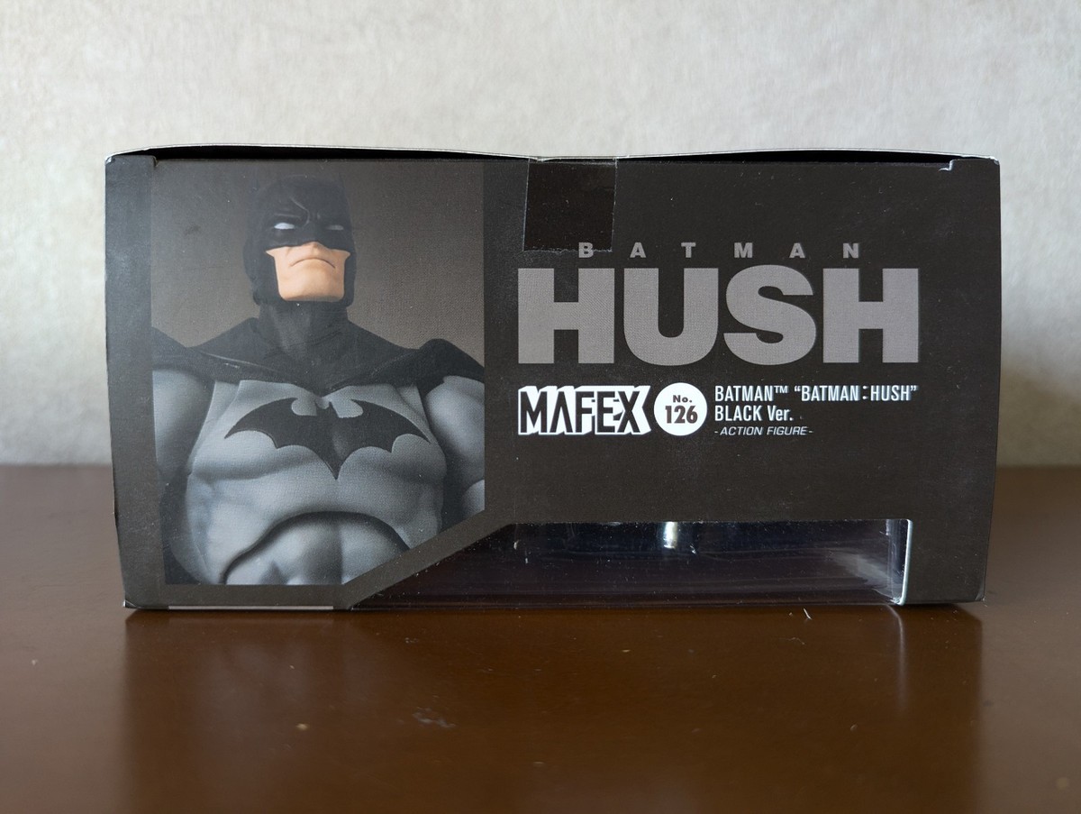 MEDICOM TOY - No.126 MAFEX BATMAN HUSH BLACK Ver. 新品 Medicom Batman Hush (Black Version) Mafex 6 inch Action