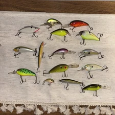 Crankbait/Jerkbait Lot Different Brands. Some New. Some Used.