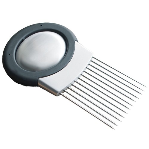 Edelstahl Zwiebelhalter Gemüseschneider Multifunktionsschneider - Bild 6 von 8