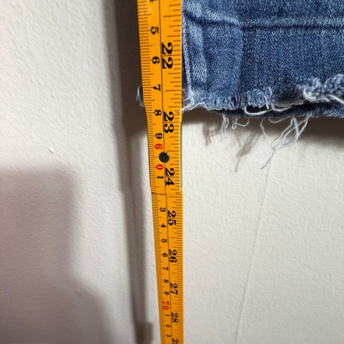 Kut From The Kloth Womens Jeans Size 6 Medium Wash Cropped Wide Leg Denim Frayed - Picture 7 of 7
