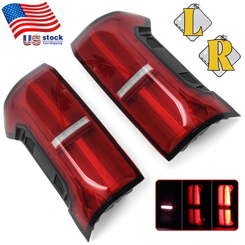 For 2024-2025 Toyota Tacoma LED Tail Light Brake Lamps W/o Button Hole Pair Set - Bild 1 von 15