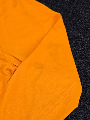 Nike Dri-Fit Athletic Cut Langarm T-Shirt XL Orange Gym Train Run Workout - Bild 3 von 16