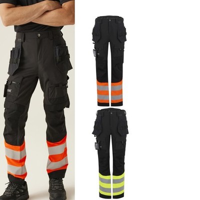 Regatta High Visibility Hi-Vis X-Pro Stretch Holsterhose (Klasse 1) TRJ480