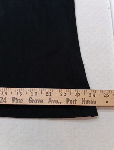 LAT Black  2X Womens 3/4 Sleeve 100% Cotton V-Neck Modern  T-Shirt India - Bild 7 von 8