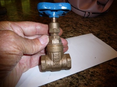 NIBCO  T-113 Gate Valve, 1/2 in, Thread, 125 lb, Bronze Body NEW
