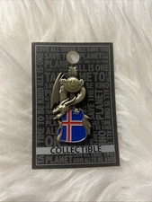 Hard Rock Cafe Reykjavik Iceland Pin - Collectible / New on Card
