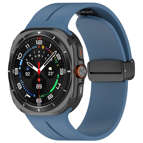 Bracelet en Silicone pour Samsung Galaxy Watch 7 Ultra 47mm - Élégant et Durable - Zdjęcie 13 z 33