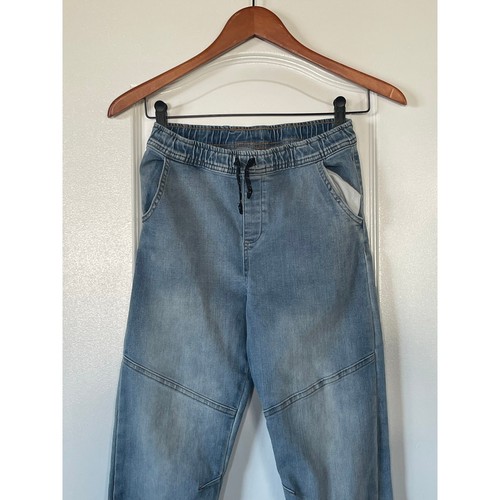 365 Kids from Garanimals Boys Denim Joggers, Sizes 10 - Picture 3 of 7