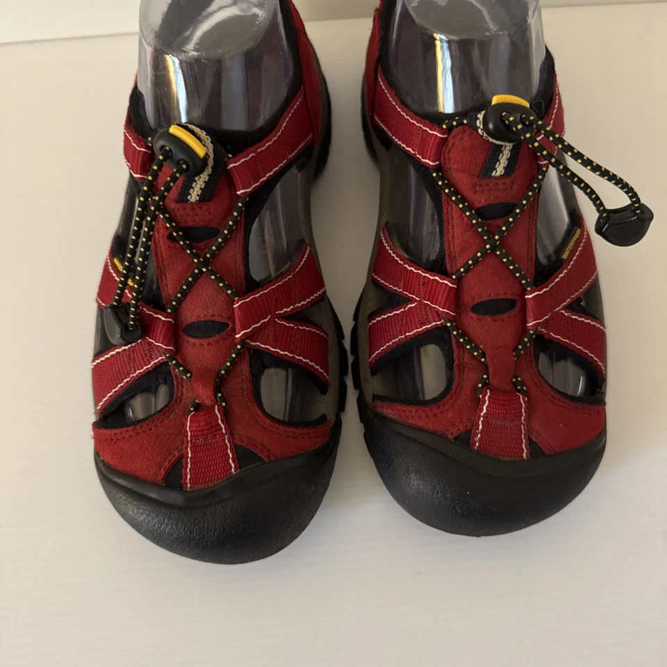 Sandalias de senderismo Keen Red Newport Venice H2 rojas de nailon impermeables para mujer talla 8 Foto 4 de 4