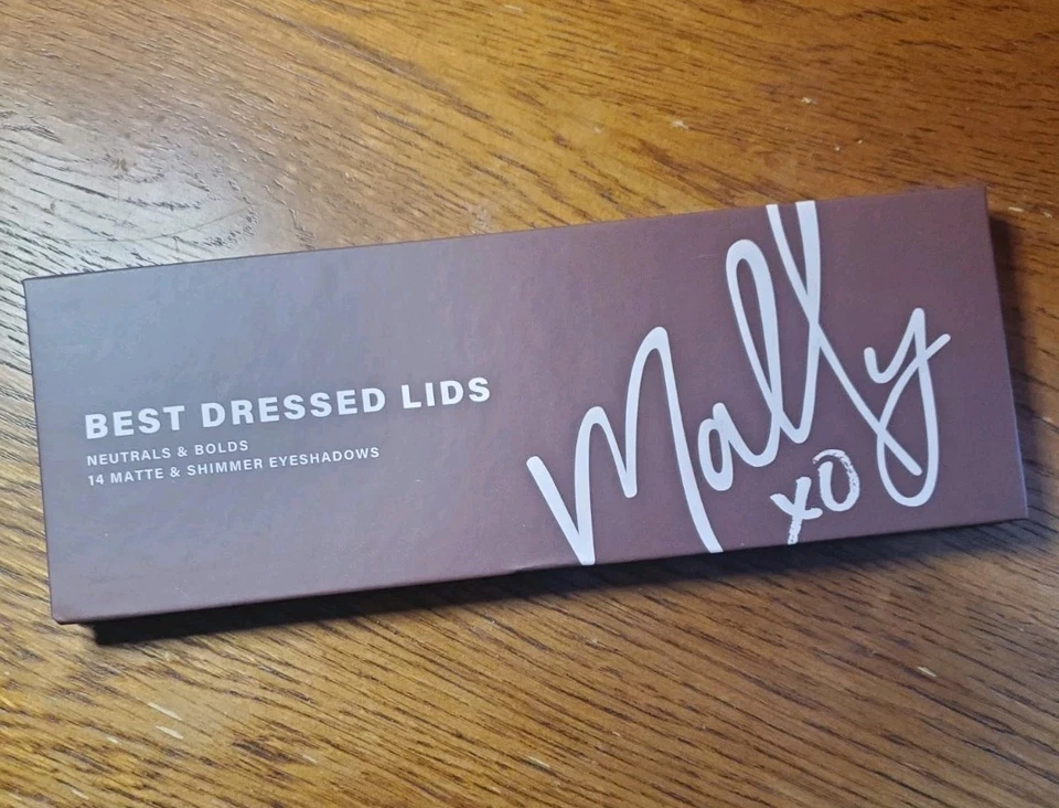Mally Beauty Best Dressed Lids Neutrals & Bolds Matte & Shimmer Eyeshadows NEW - Image 3 of 4