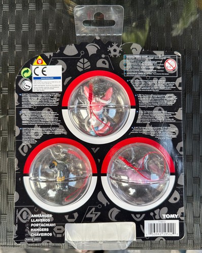 2017 Pokemon TOMY Danglers 3pack SYLVEON UMBREON ESPEON *NEW* japan necklace vtg - Picture 3 of 6
