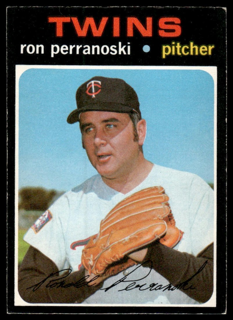 1971 Topps #475 Ron Perranoski Minnesota Twins