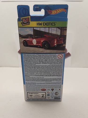 Hot Wheels Pack de 5 HW Exotics Collection Bugatti Jag Lamborghini Aston Martin - Imagen 7 de 9