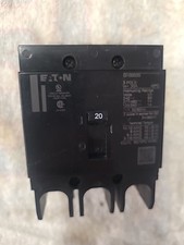 Eaton GHB3020 Circuit Breaker, 20A, 3P, 277/480 VAC, 125/250 VDC, GHB, 14 kAIC