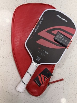 NEW Selkirk LABS Project Boomstik 16MM Elongated Pickleball Paddle + Red Case