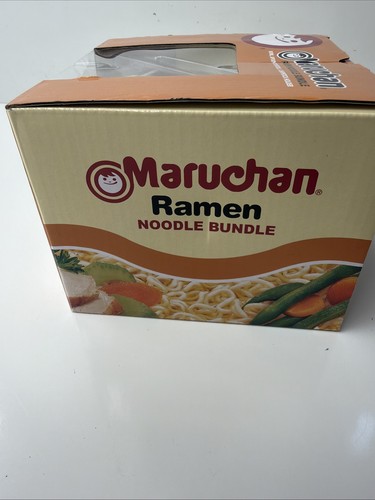 Maruchan Ramen Noodle Bundle Bowl Set Chopsticks with holder and spoon - Picture 3 of 5