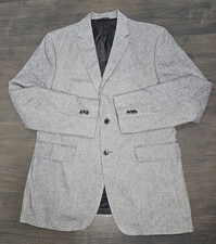 Banana Republic Suit Coat Men  s Size 42R Italian Fabric Tailored Fit Blazer