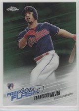 2018 Topps Chrome Freshman Flash Green Refractor 81/99 Francisco Mejia #5 4g0