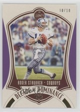2021 Panini Legacy Decade of Dominance Violet 10/10 Roger Staubach #DD-3 HOF 9o3