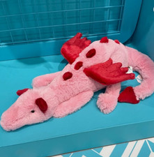 Jellycat Crimson Heart Dragon Plush Toy 50CM NWT - Perfect Valentine's Gift.