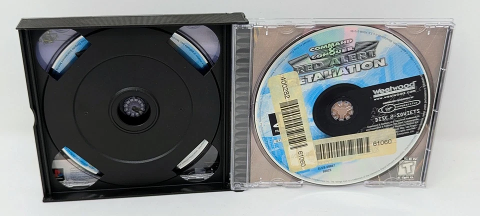Command & Conquer: Red Alert Retaliation (Sony PlayStation 1 PS1, 1998) w/ Case! - Image 3 of 4