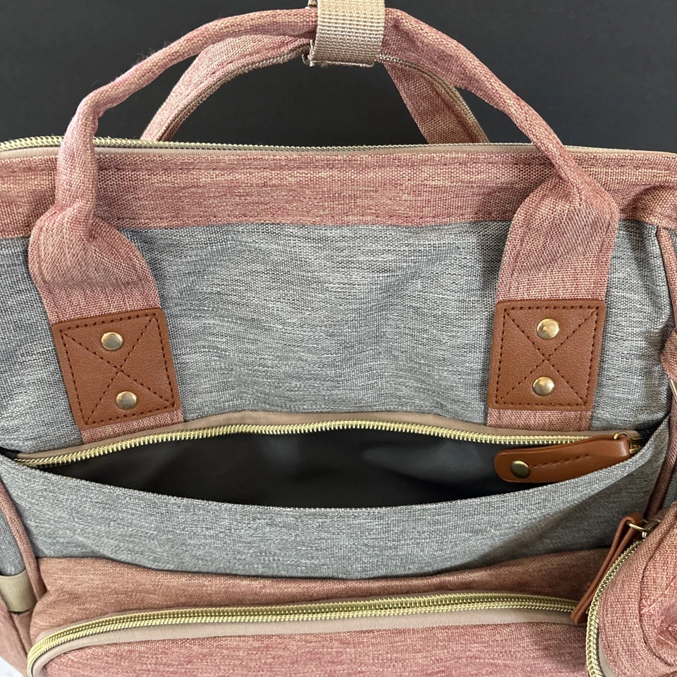 全新 Mommy 背包 可悬挂 婴儿推车 婴儿包 折叠婴儿床 妈妈包 全新无标签  — 第 3/4 张图片