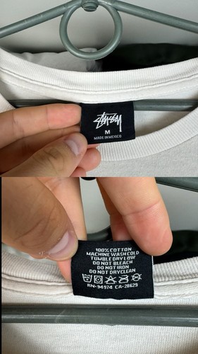 Stussy Big Logo Long Sleeve T-shirt Size M - Picture 14 of 24