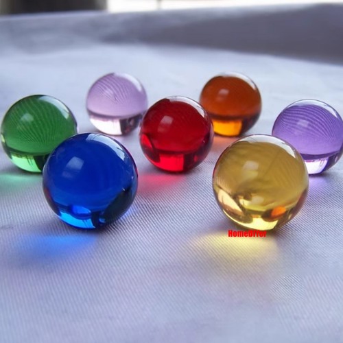 16mm/20mm Colour Crystal Ball Glass Balls Craft Marbles For Toys Game Decorative - Picture 12 of 62