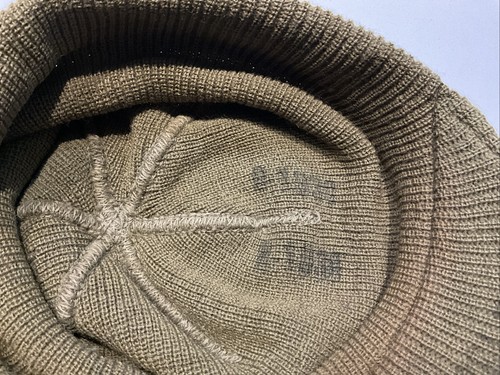 Uniforme Militar Original Segunda Guerra Mundial Jeep Tejido Gorra Sombrero OD Lana M-1941 Segunda Guerra Mundial - Imagen 4 de 6