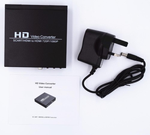 Convertidor de video SCART a HDMI + HDMI RGB HD Audio scart a hdmi + Digital 1080P - Imagen 13 de 14
