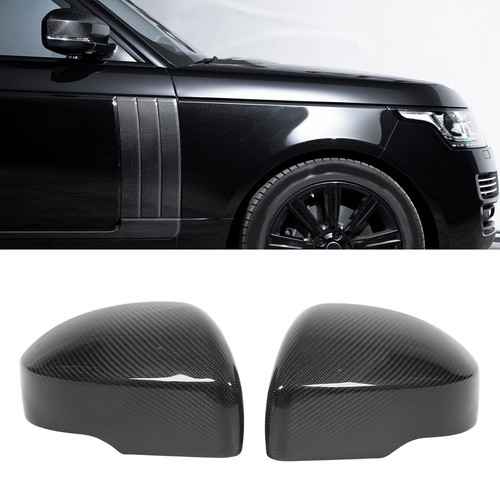 2pcs Door Rearview Mirror Cover Real Carbon Fiber Fit For Range R HEN - Picture 16 of 22