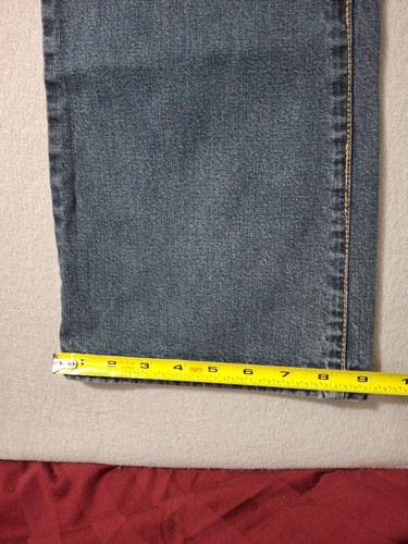 Pantalones de mezclilla japoneses Edwin para mujer 31x32 ED-838 lavado oscuro acampanados - Imagen 4 de 16