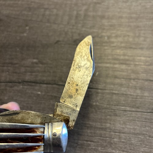 Vintage Stellar Japan Camp Knife Multi Tool Large Plus Extra - Picture 6 of 11