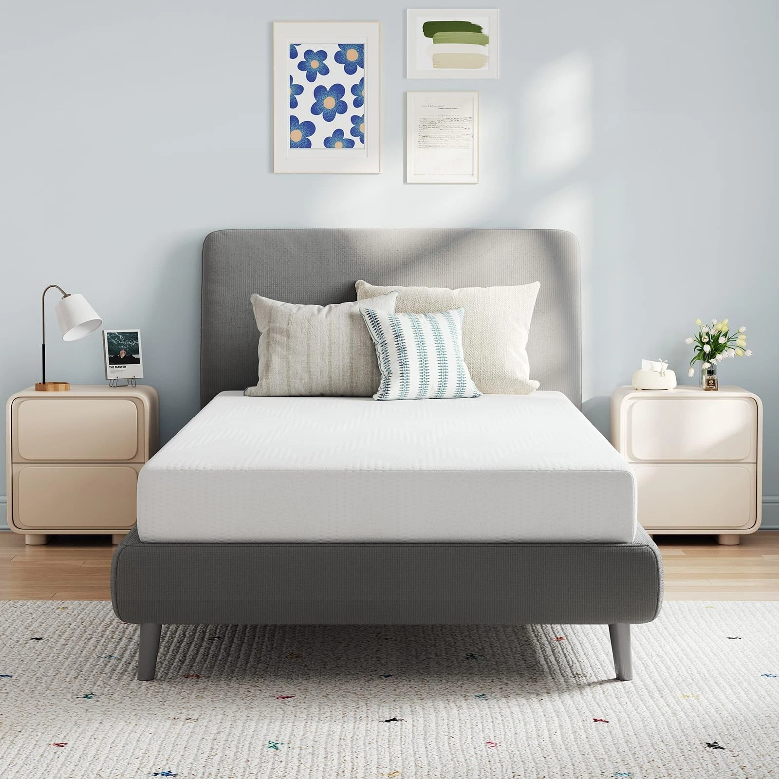 5-Inch Twin Gel Memory Foam Mattress for Kids - Cooling, Pressure Relief, CertiP