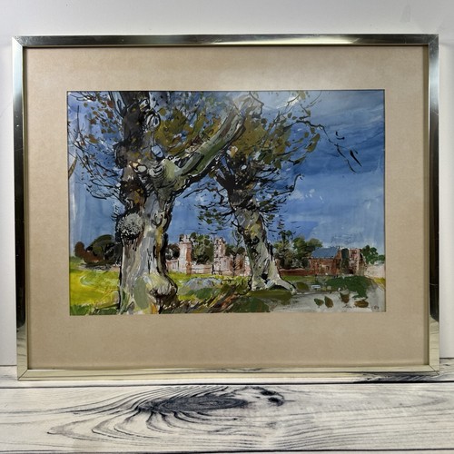 Ken Johnson - British Original Painting Watercolour & Gouache Bradgate Park 1989 - Picture 1 of 16