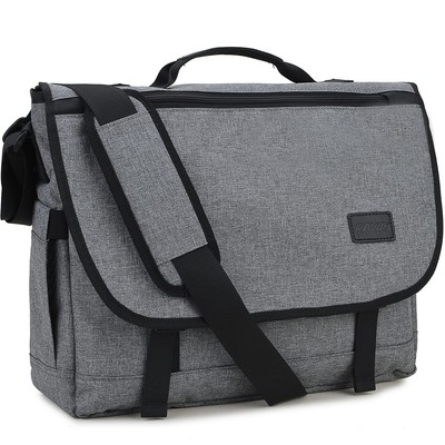 #ad Messenger Bag for Men Water Resistant Lightweight Satchel 17 Inch Laptop Sho...