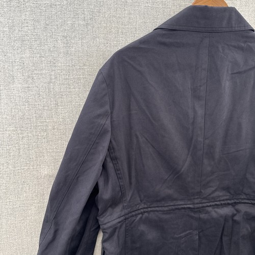 Holland & Sherry Knot Standard Field Jacket Mens Large Blue Dark Pockets Twill* - Picture 15 of 15