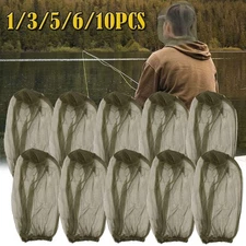 Lot Mosquito Insect Hat Net Bug Mesh Head Face Protect Cover Veil Insect-proof