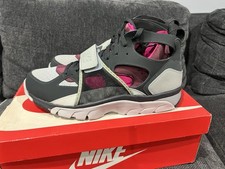 2014 Nike Air Trainer Huarache Sneakers Wolf Grey/Platinum Sz. 13